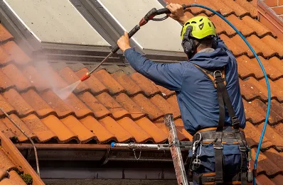 Démoussage et hydrofuge de toiture à Mâron